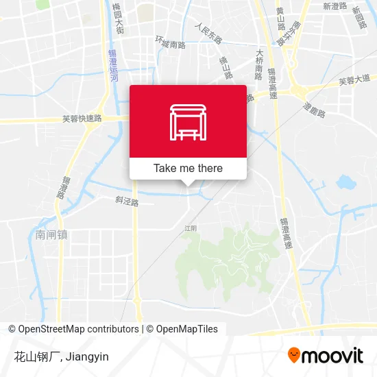 花山钢厂 map