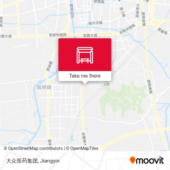 大众医药集团 map