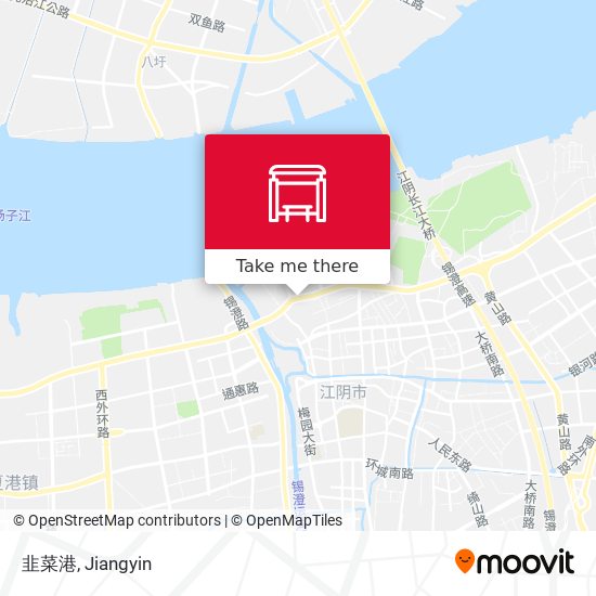 韭菜港 map