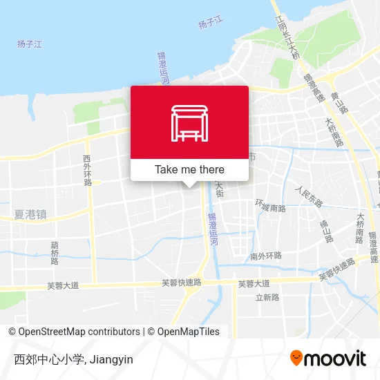 西郊中心小学 map