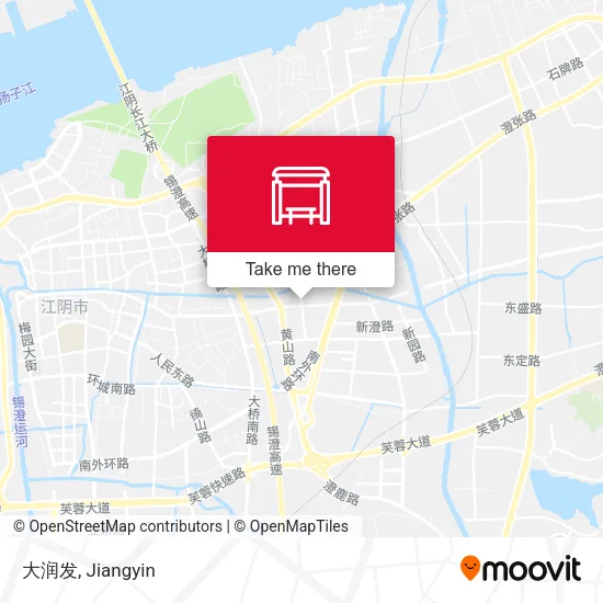 大润发 map