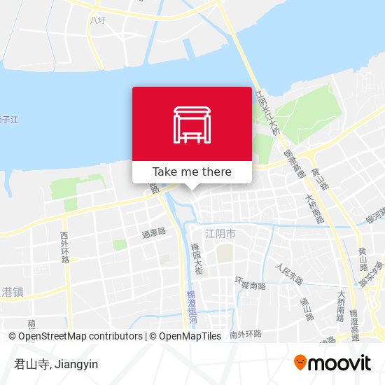 君山寺 map