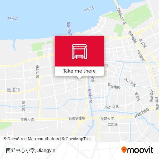 西郊中心小学 map