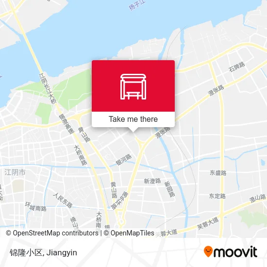 锦隆小区 map