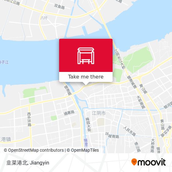 韭菜港北 map