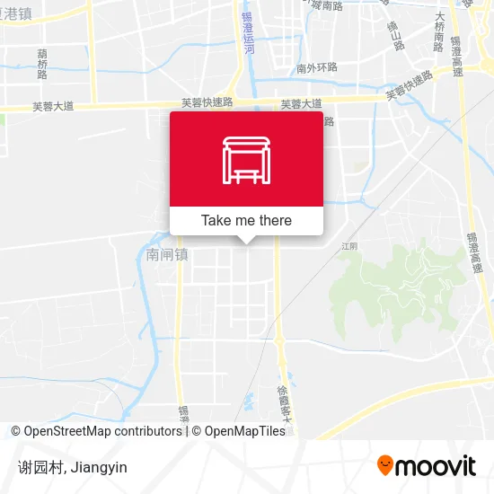 谢园村 map
