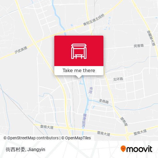 街西村委 map