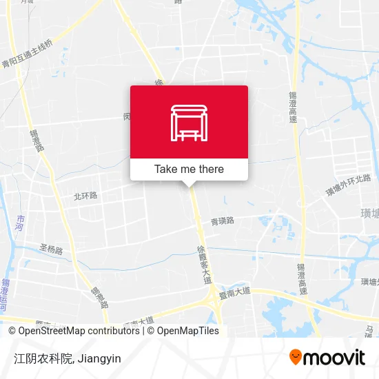 江阴农科院 map