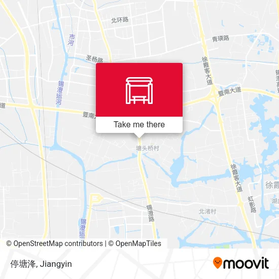 停塘洚 map