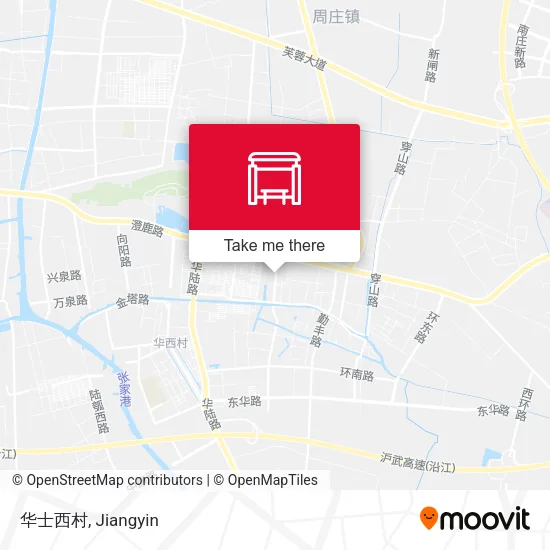 华士西村 map