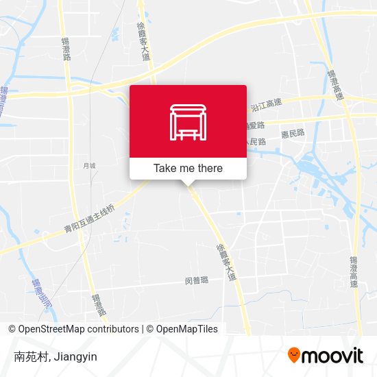 南苑村 map