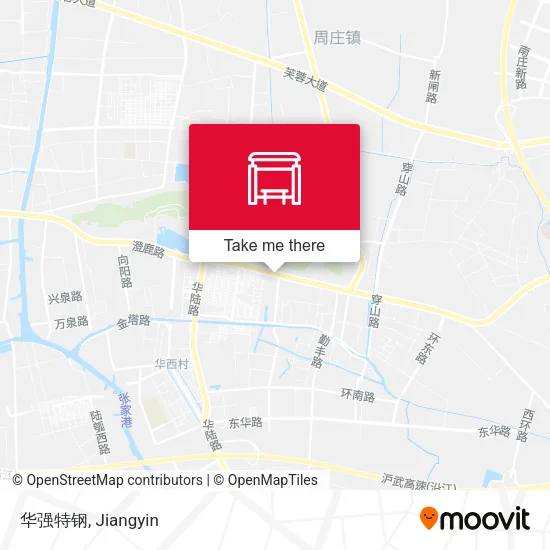 华强特钢 map