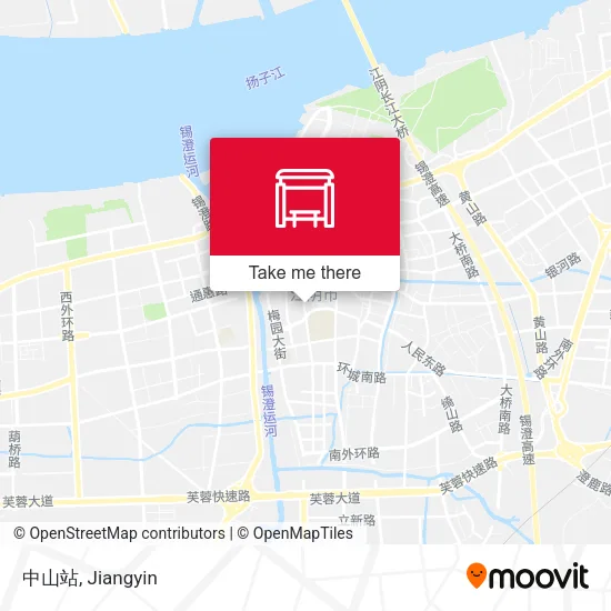 中山站 map