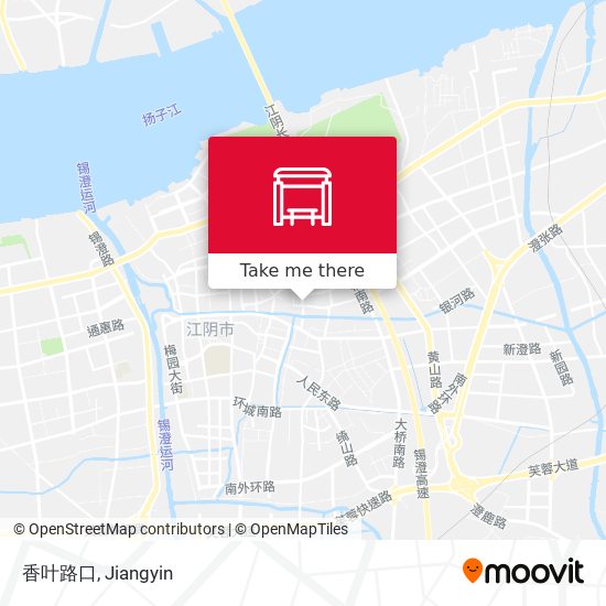 香叶路口 map