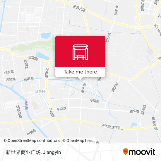 新世界商业广场 map