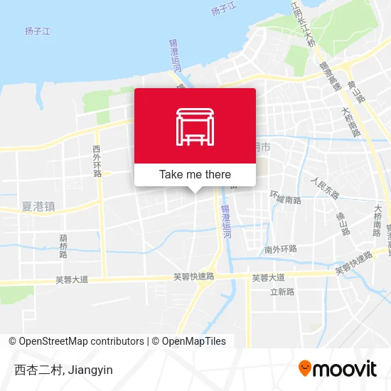 西杏二村 map