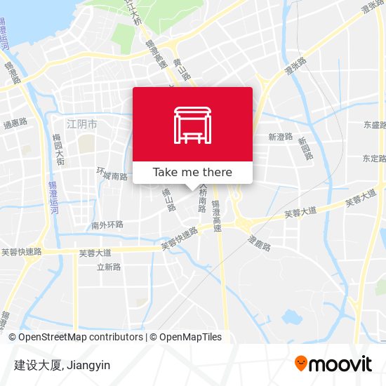 建设大厦 map