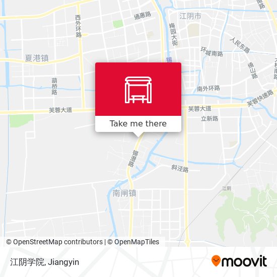 江阴学院 map