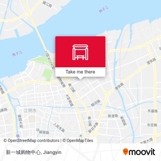 新一城购物中心 map