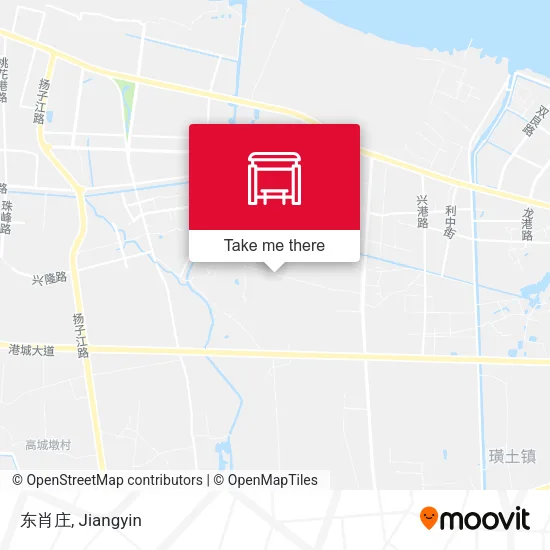 东肖庄 map