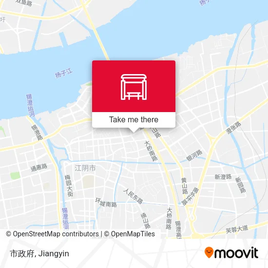 市政府 map