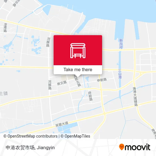 申港农贸市场 map