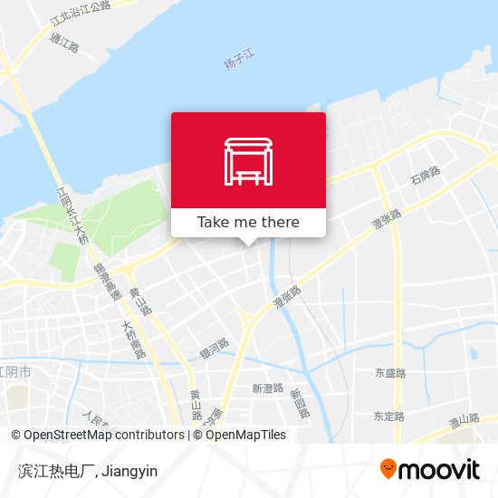 滨江热电厂 map