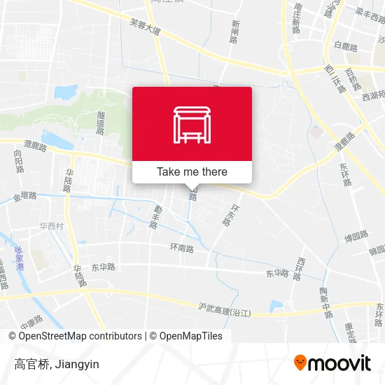 高官桥 map