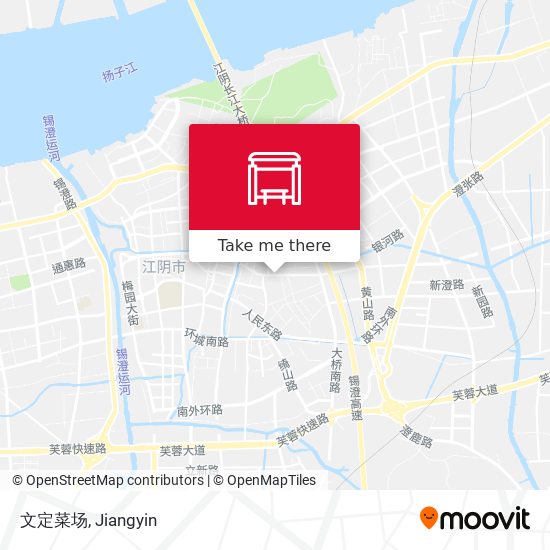 文定菜场 map