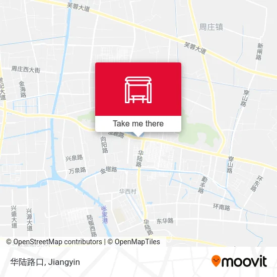 华陆路口 map