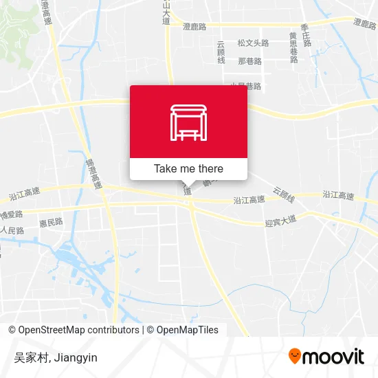 吴家村 map