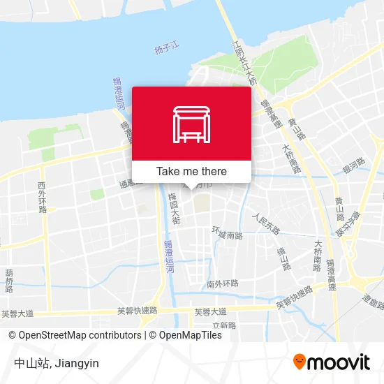 中山站 map