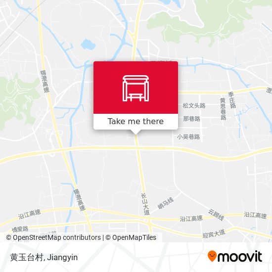 黄玉台村 map