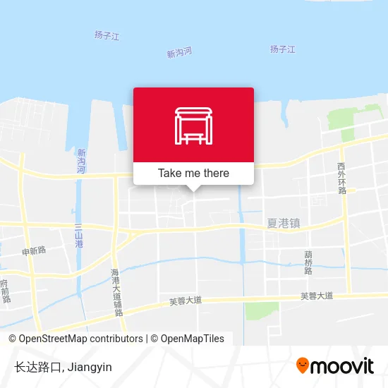 长达路口 map