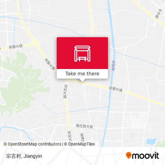 宗言村 map