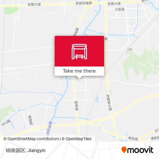 锦南园区 map