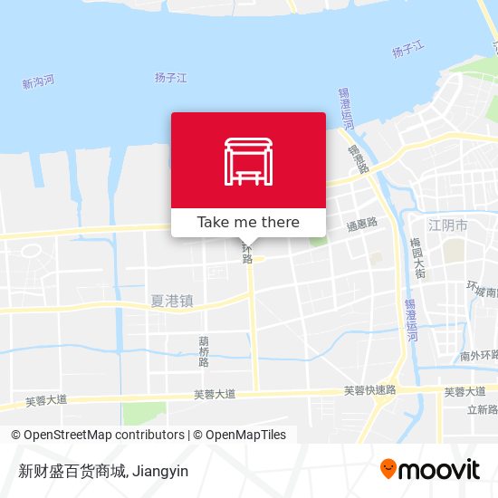 新财盛百货商城 map