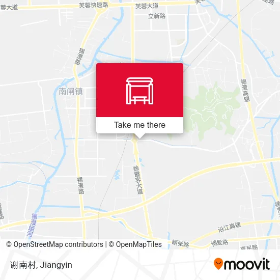 谢南村 map