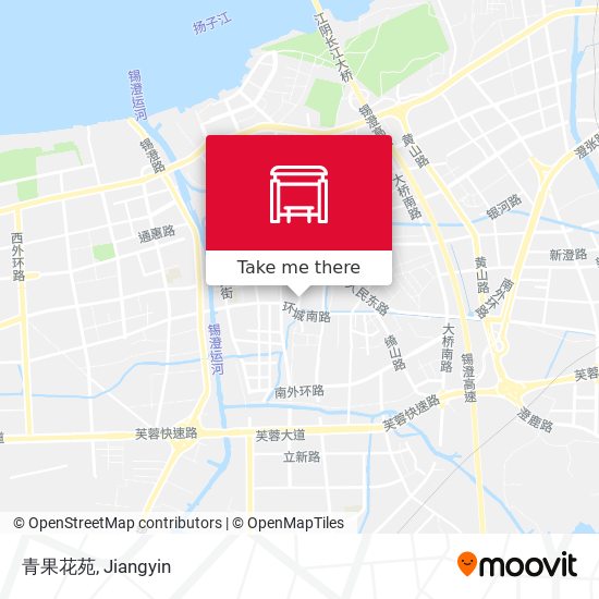 青果花苑 map