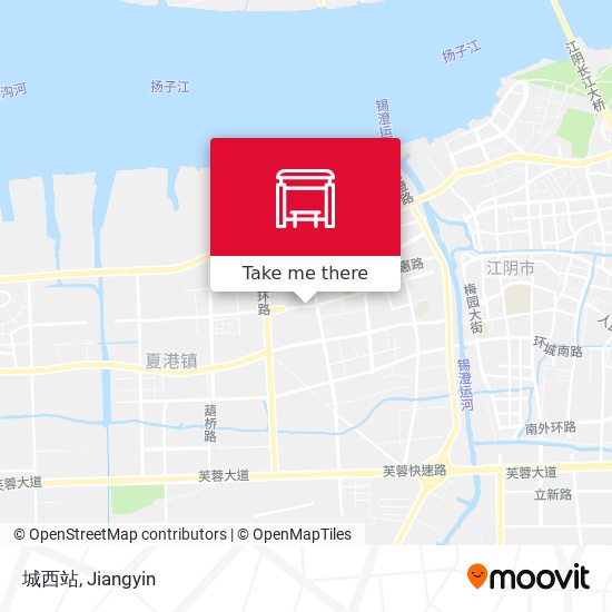 城西站 map