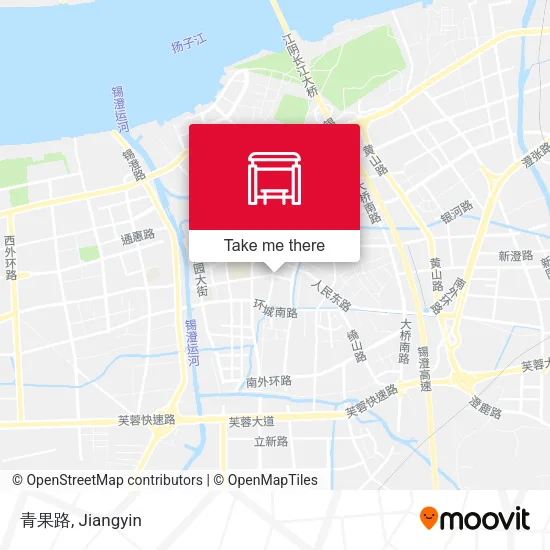 青果路 map