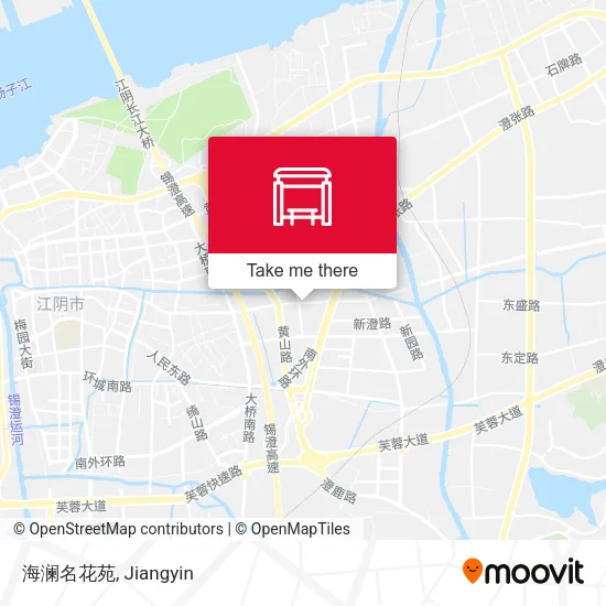 海澜名花苑 map