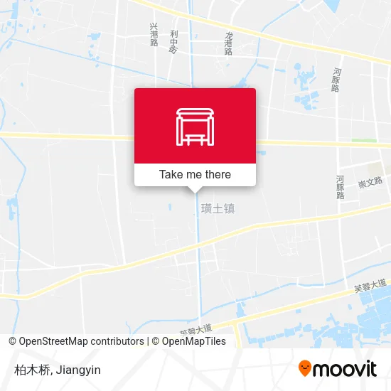 柏木桥 map