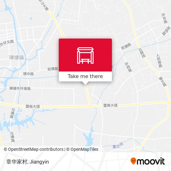 章华家村 map