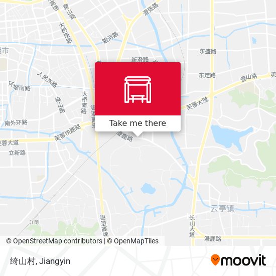 绮山村 map