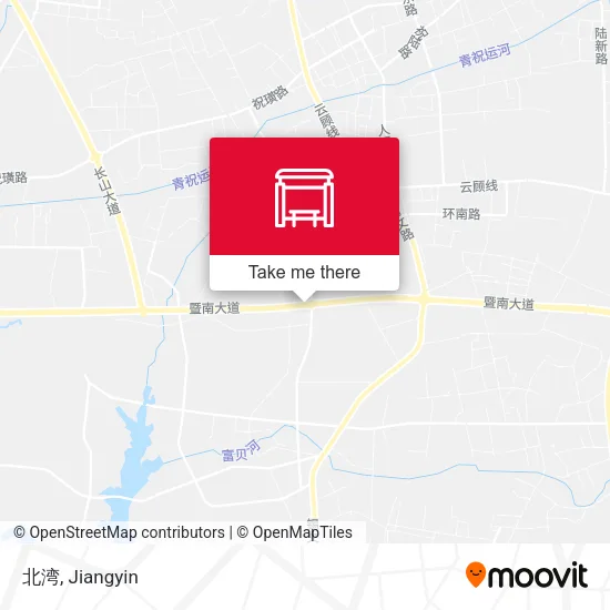 北湾 map