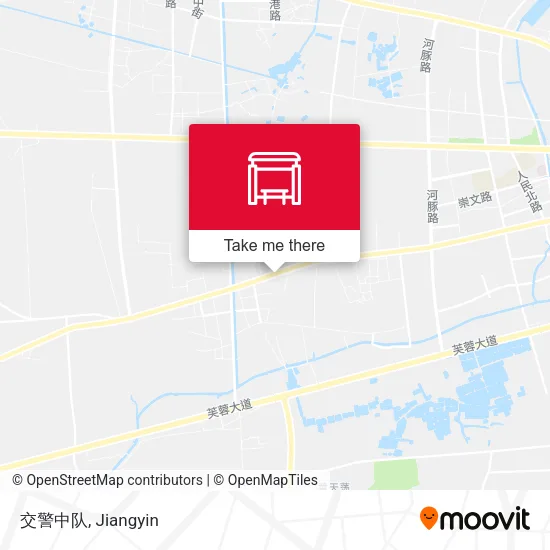 交警中队 map