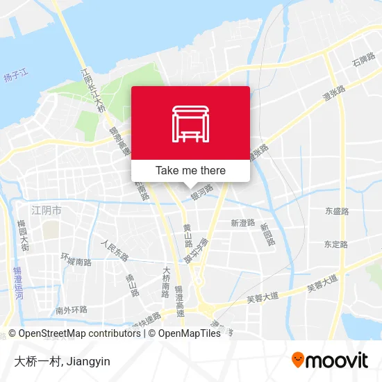 大桥一村 map