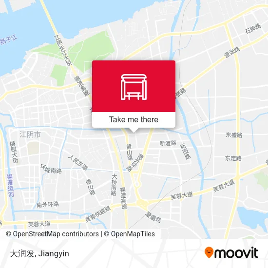 大润发 map