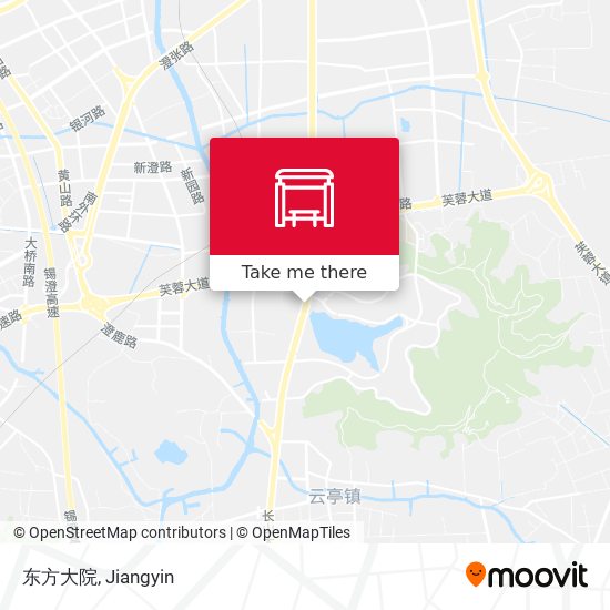 东方大院 map